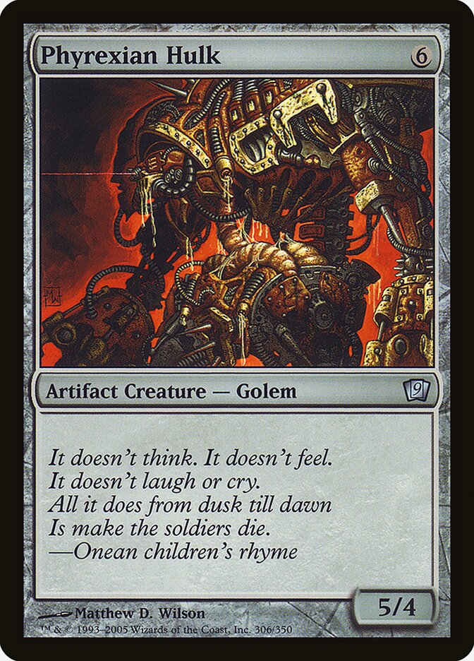 Phyrexian Hulk, Ninth Edition · 306-star