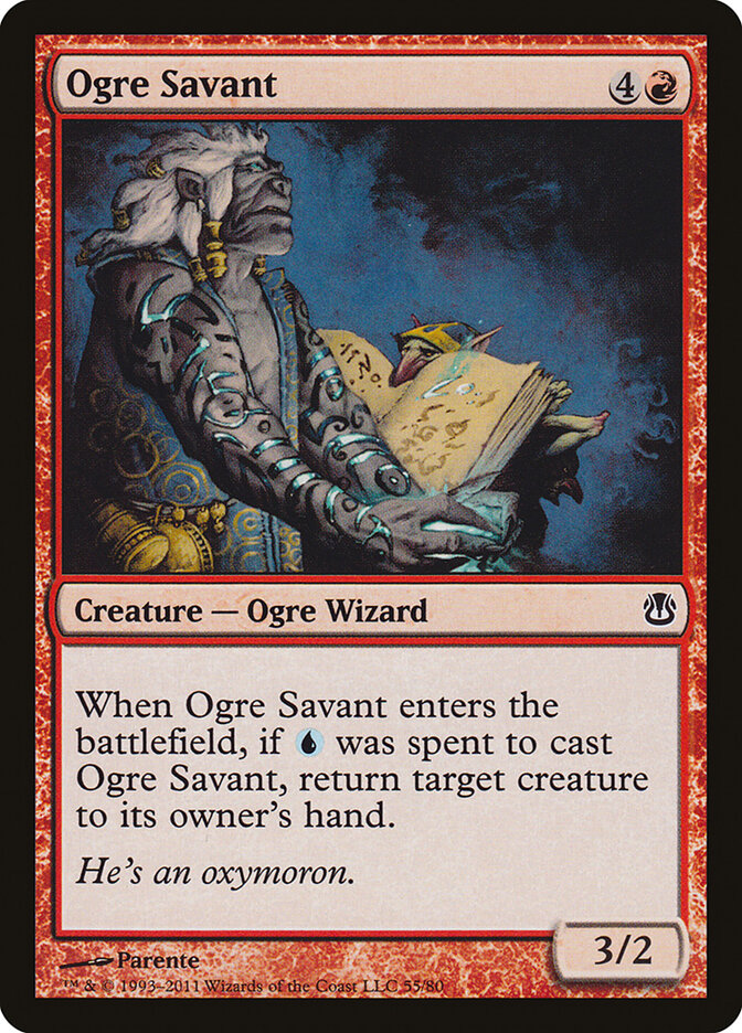 Ogre Savant, Duel Decks: Ajani vs. Nicol Bolas · 55/80