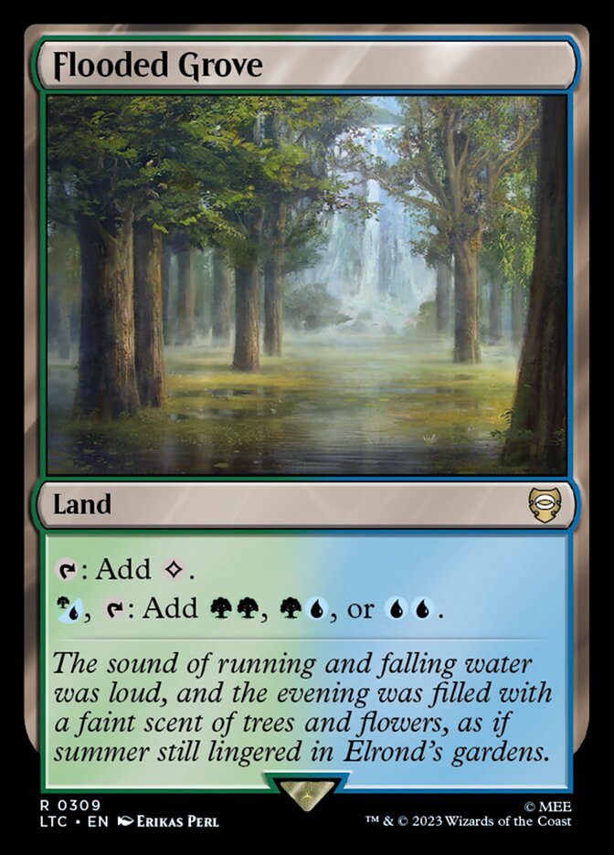 Flooded Grove, Tales of Middle-earth Commander · 0309