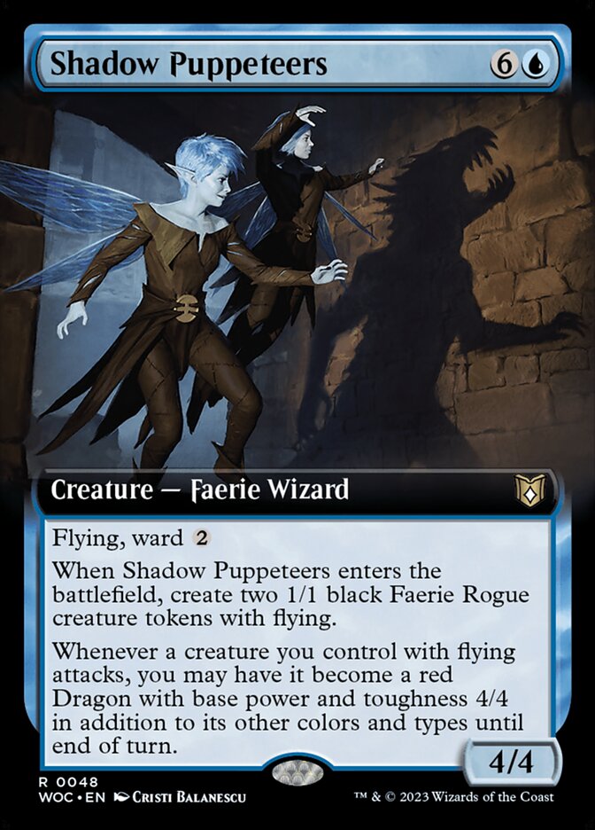 Shadow Puppeteers, Wilds of Eldraine Commander · 0048