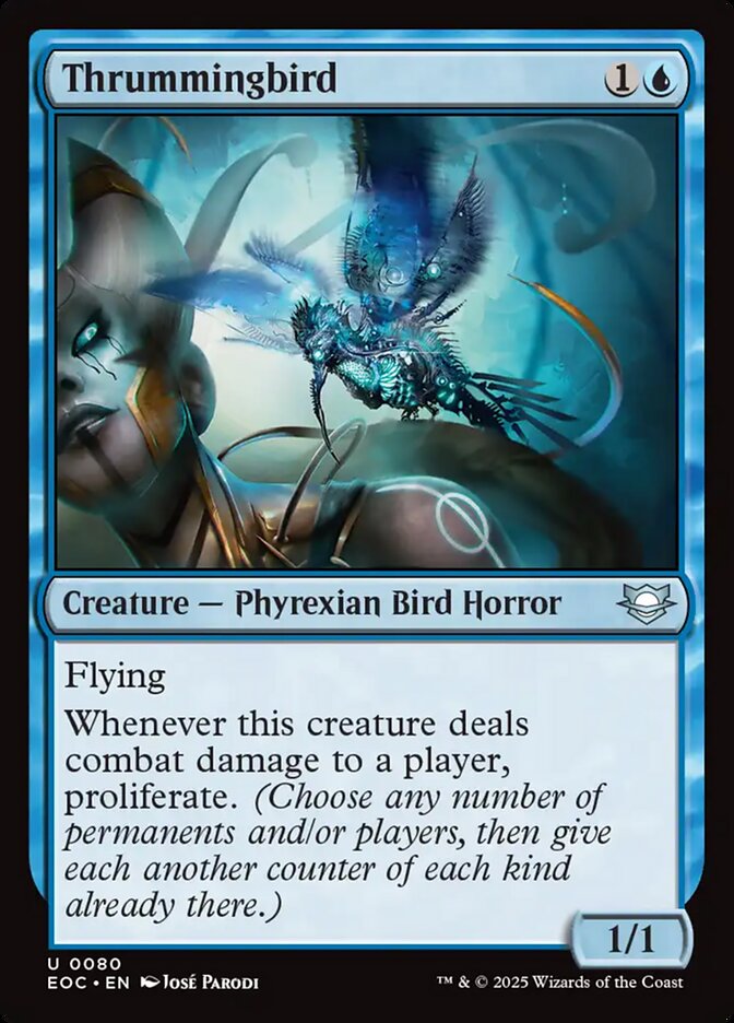 Thrummingbird, Edge of Eternities Commander · 0080