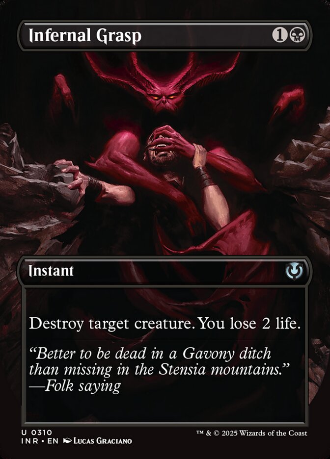 Infernal Grasp, Innistrad Remastered · 0310