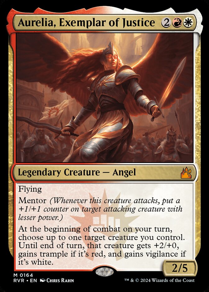 Aurelia, Exemplar of Justice, Ravnica Remastered · 0164