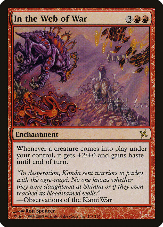 In the Web of War, Betrayers of Kamigawa · 108/165