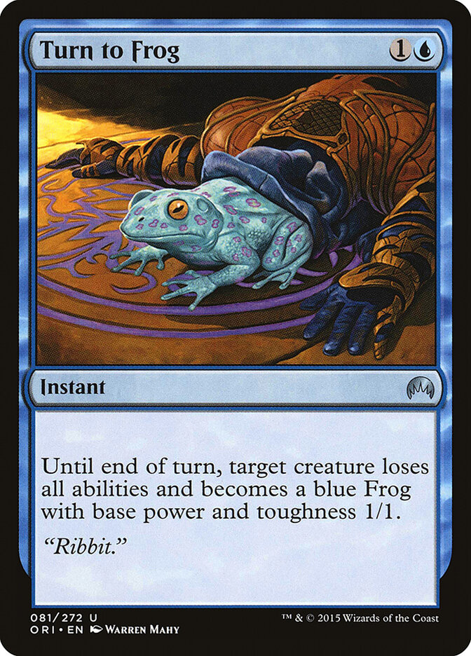Turn to Frog, Magic Origins · 081/272