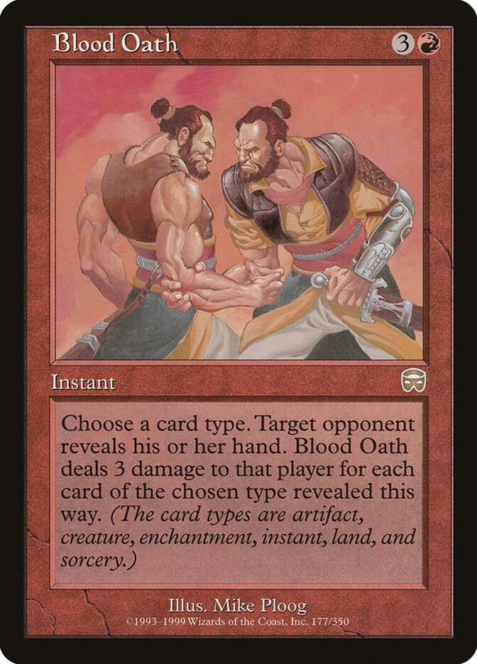 Blood Oath, Mercadian Masques · 177/350