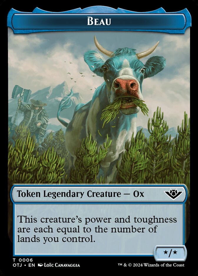 Beau, Outlaws of Thunder Junction Tokens · 0006