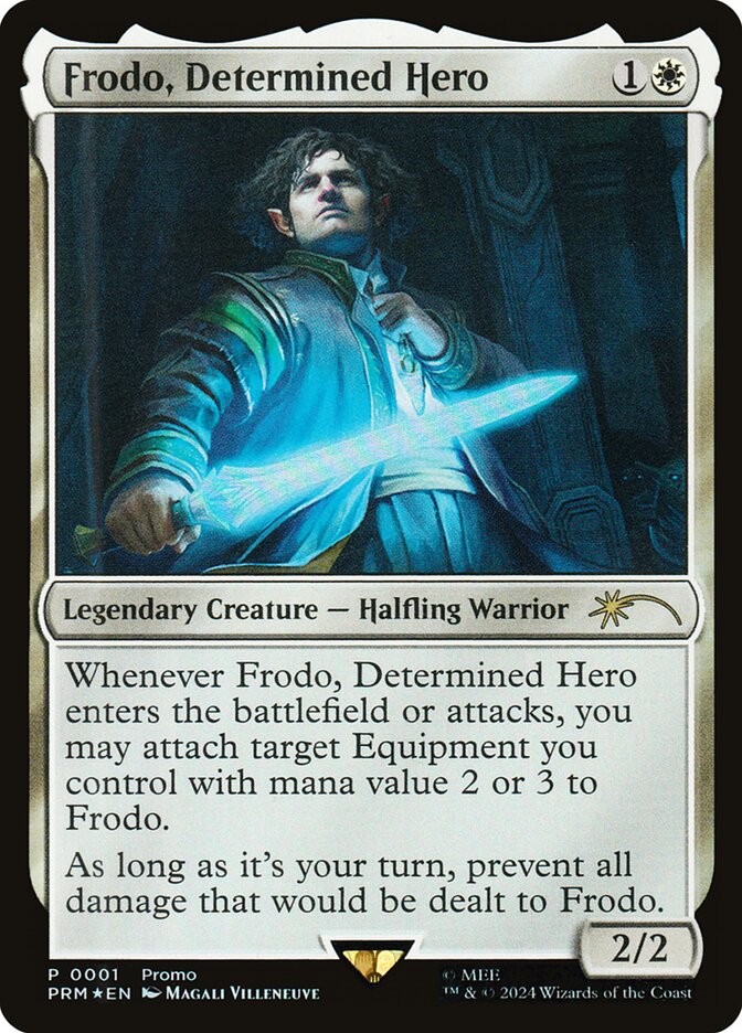 Frodo, Determined Hero, Tales of Middle-earth Deluxe Commander Kit · 0001
