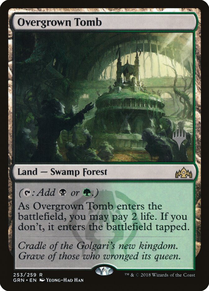 Overgrown Tomb, Guilds of Ravnica Promos · 253/259