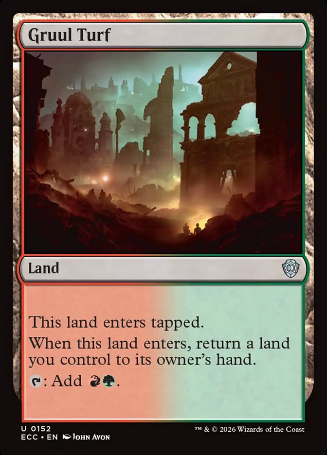 Gruul Turf, Lorwyn Eclipsed Commander · 0152