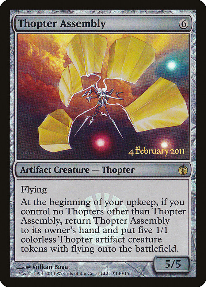 Thopter Assembly, Mirrodin Besieged Promos · 140-star