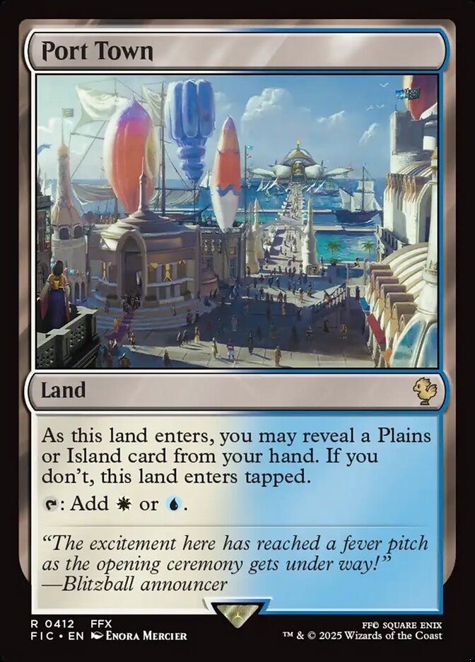 Port Town, Final Fantasy Commander · 0412