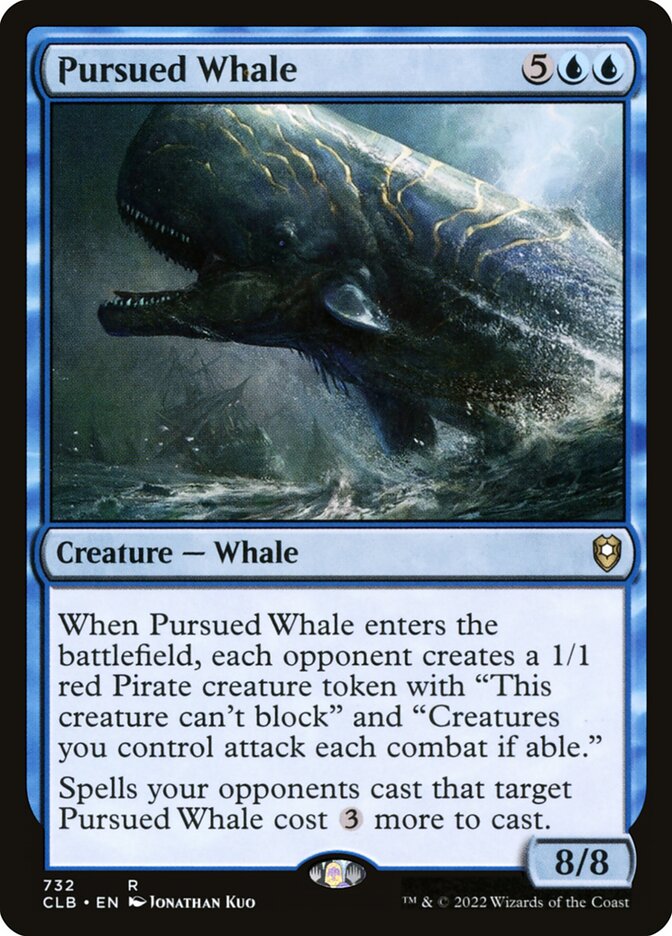 Pursued Whale, Commander Legends: Battle for Baldur's Gate · 732