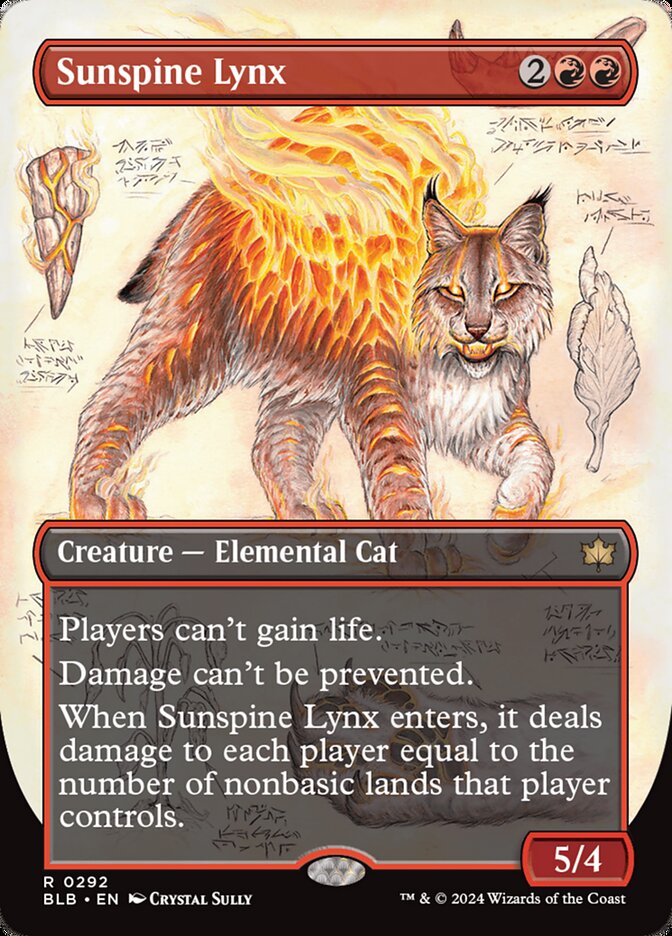 Sunspine Lynx, Bloomburrow · 0292