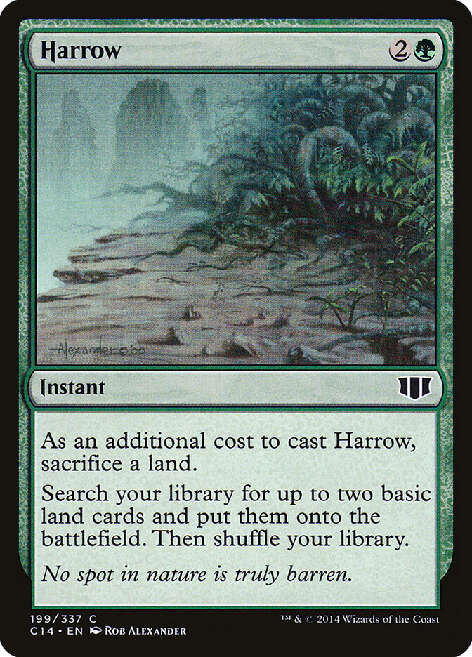 Harrow, Commander 2014 · 199/337