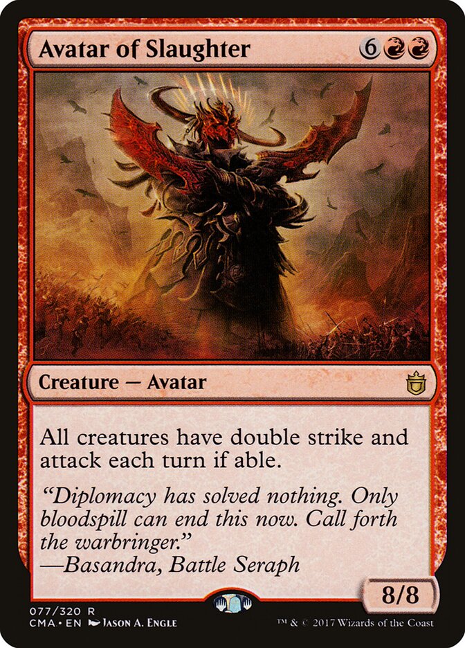 Avatar of Slaughter, Commander Anthology · 077/320