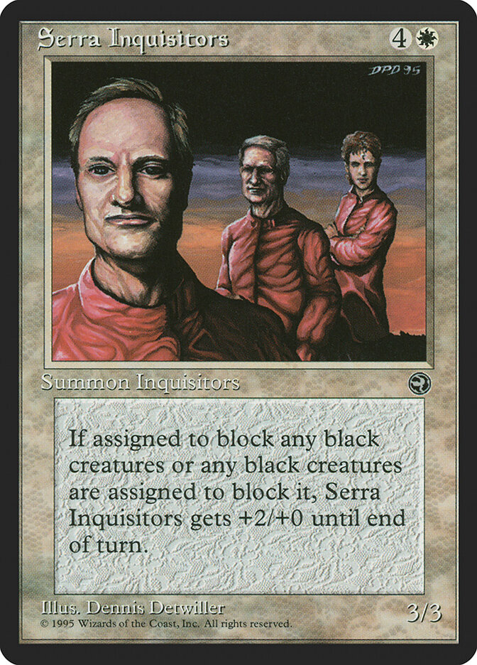 Serra Inquisitors, Homelands · 16