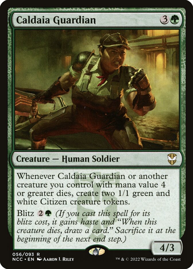 Caldaia Guardian, New Capenna Commander · 056/093