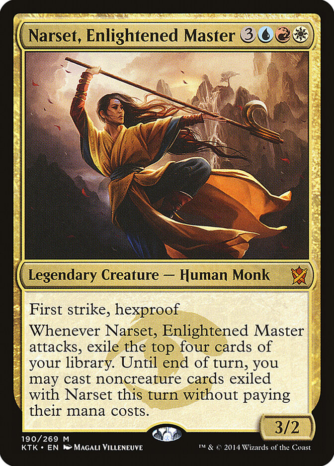 Narset, Enlightened Master, Khans of Tarkir · 190/269