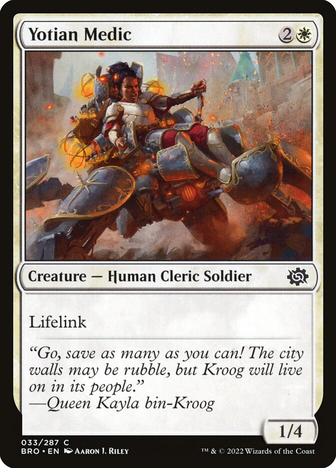 Yotian Medic, The Brothers' War · 033/287