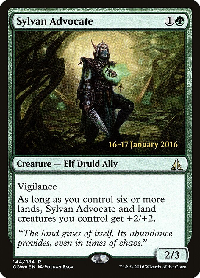 Sylvan Advocate, Oath of the Gatewatch Promos · 144/184