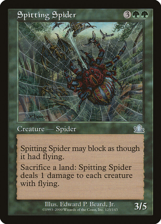 Spitting Spider, Prophecy · 125/143