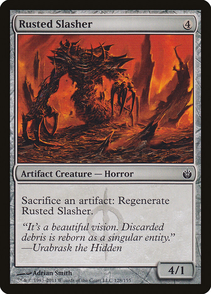 Rusted Slasher, Mirrodin Besieged · 128/155