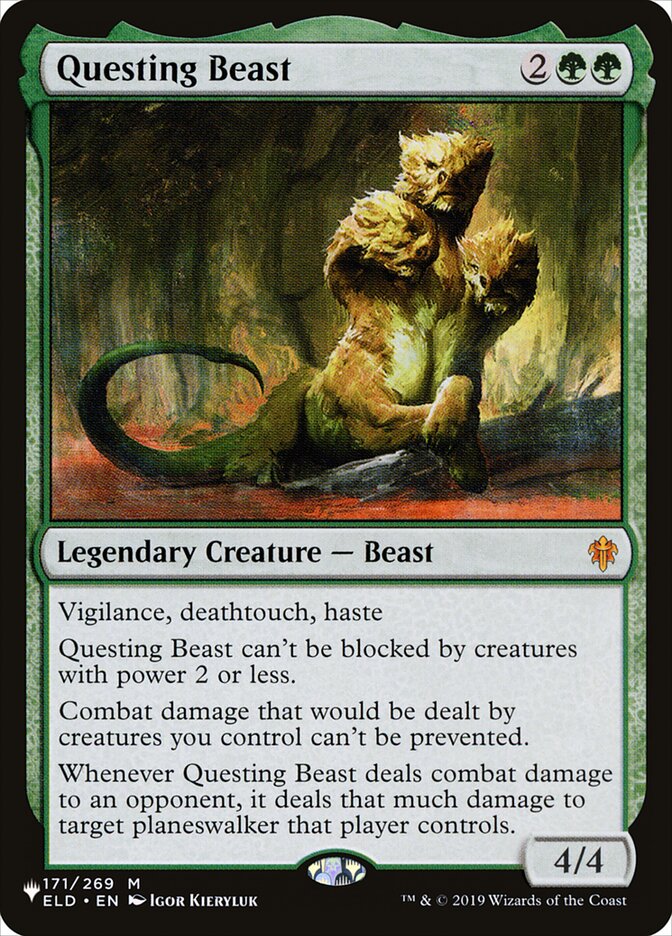 Questing Beast, The List · eld-171