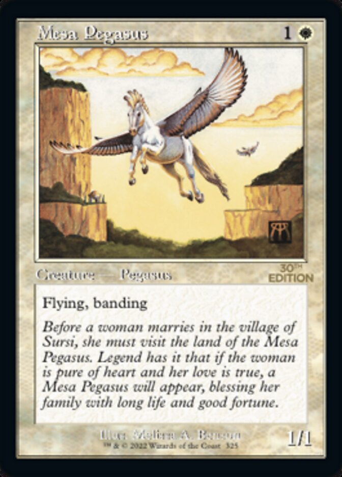 Mesa Pegasus, 30th Anniversary Edition · 325/594