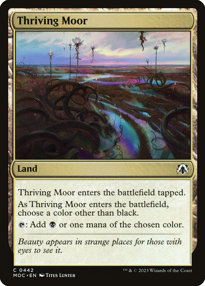 Thriving Moor, March of the Machine Commander · 0442
