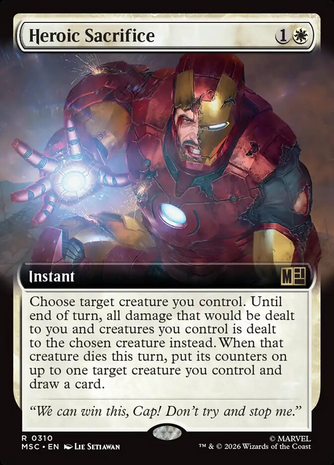 Heroic Sacrifice, Marvel Super Heroes Commander · 0310