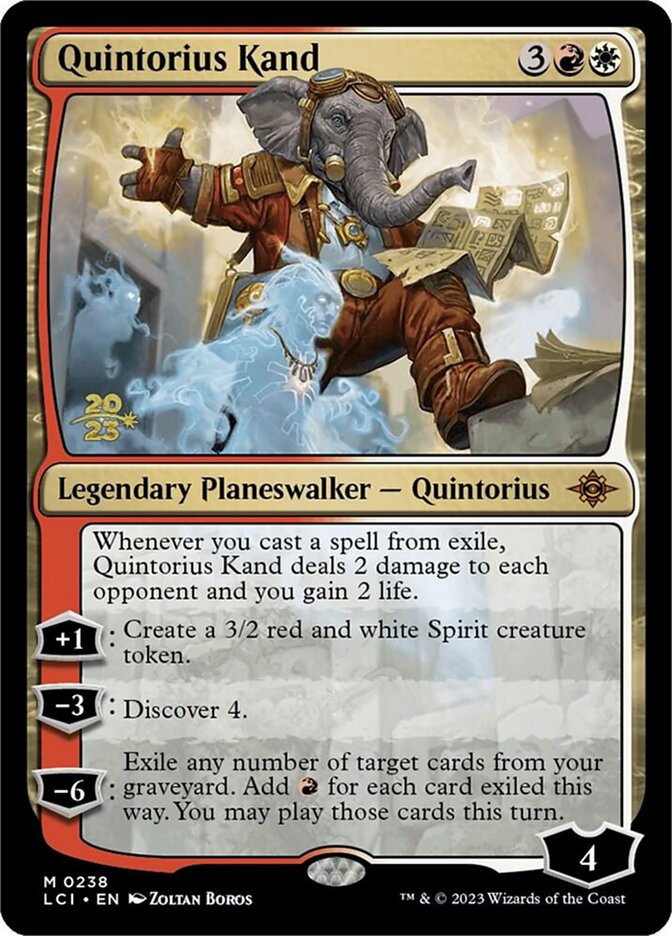 Quintorius Kand, The Lost Caverns of Ixalan Promos · 0238