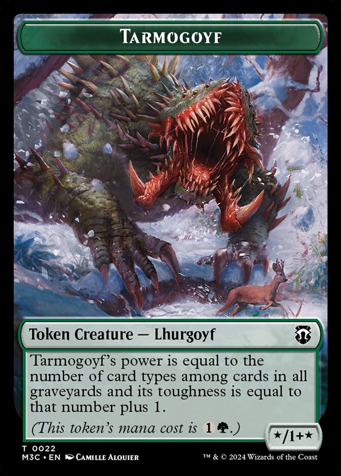 Tarmogoyf, Modern Horizons 3 Commander Tokens · 0022