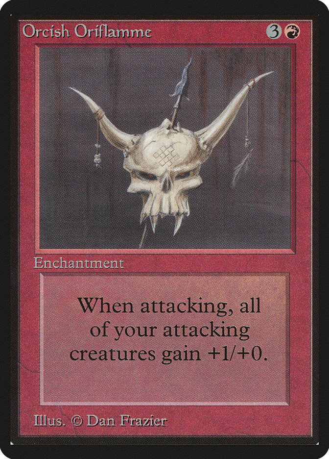 Orcish Oriflamme, Limited Edition Beta · 167