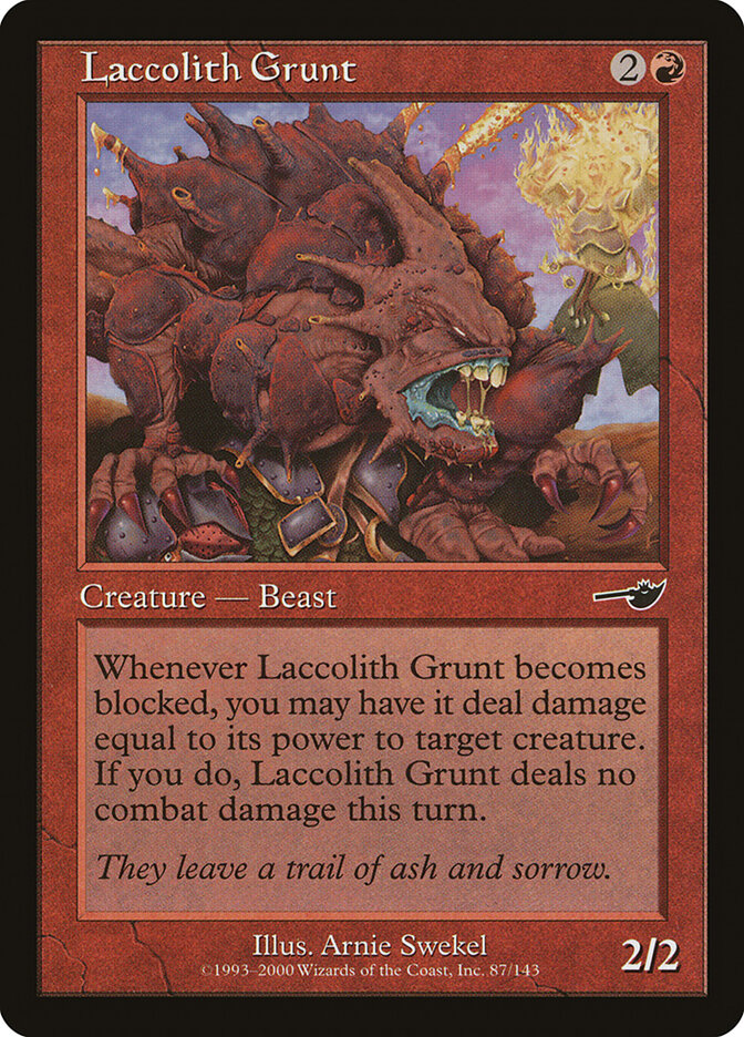 Laccolith Grunt, Nemesis · 87/143