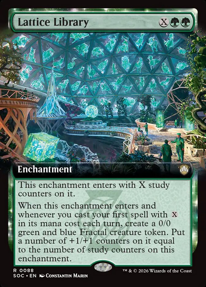 Lattice Library, Secrets of Strixhaven Commander · 0088