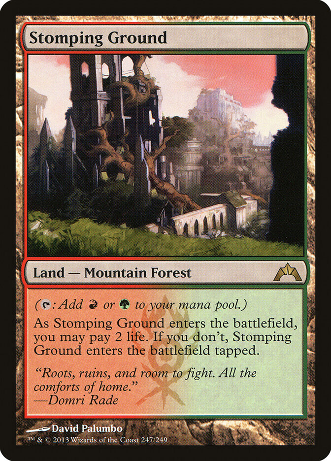 Stomping Ground, Gatecrash · 247/249