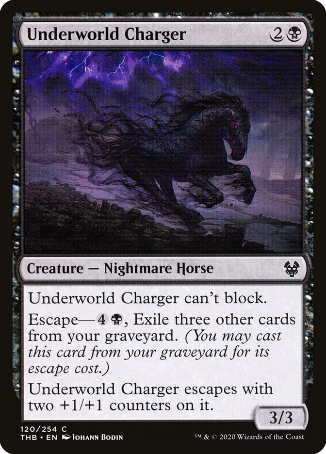 Underworld Charger, Theros Beyond Death · 120/254