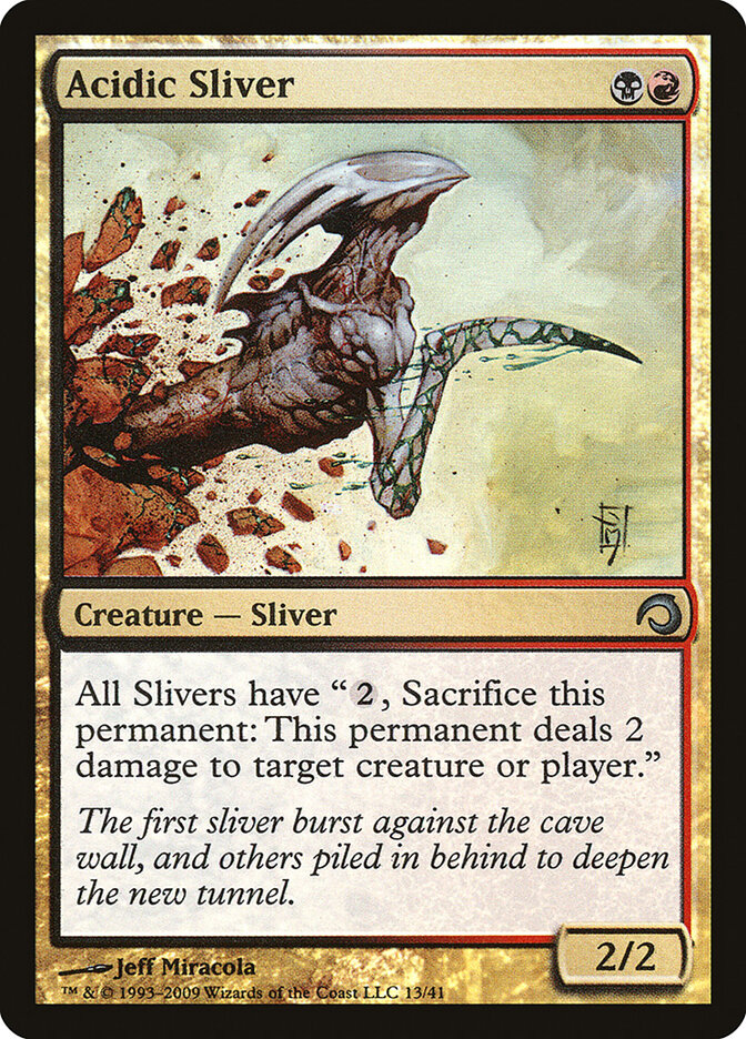 Acidic Sliver, Premium Deck Series: Slivers · 13/41