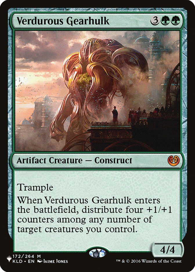 Verdurous Gearhulk, The List · kld-172