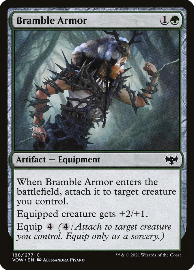 Bramble Armor, Innistrad: Crimson Vow · 188/277