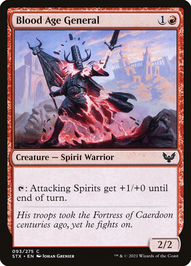 Blood Age General, Strixhaven: School of Mages · 093/275