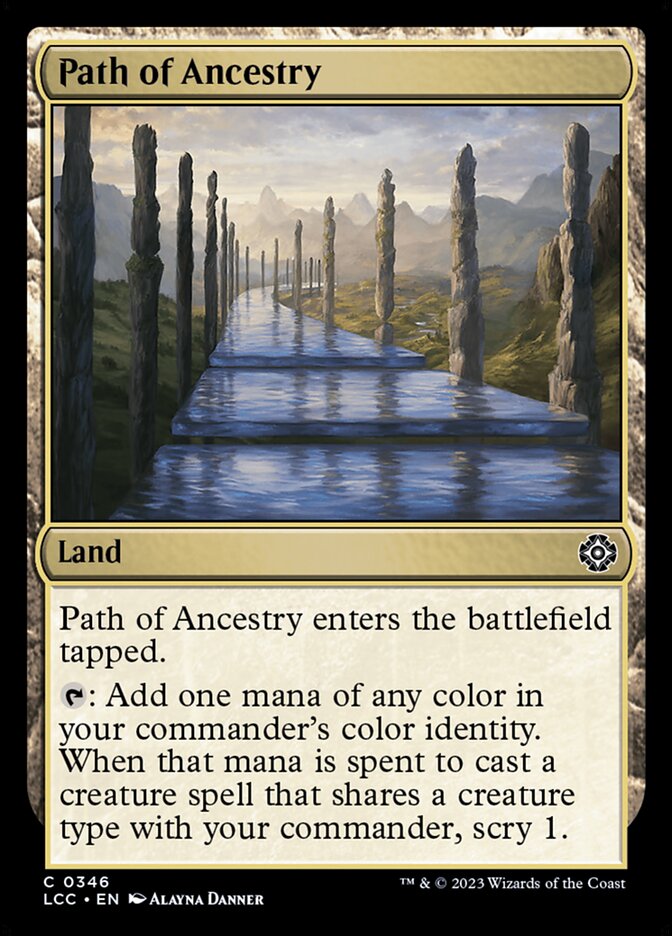 Path of Ancestry, The Lost Caverns of Ixalan Commander · 0346