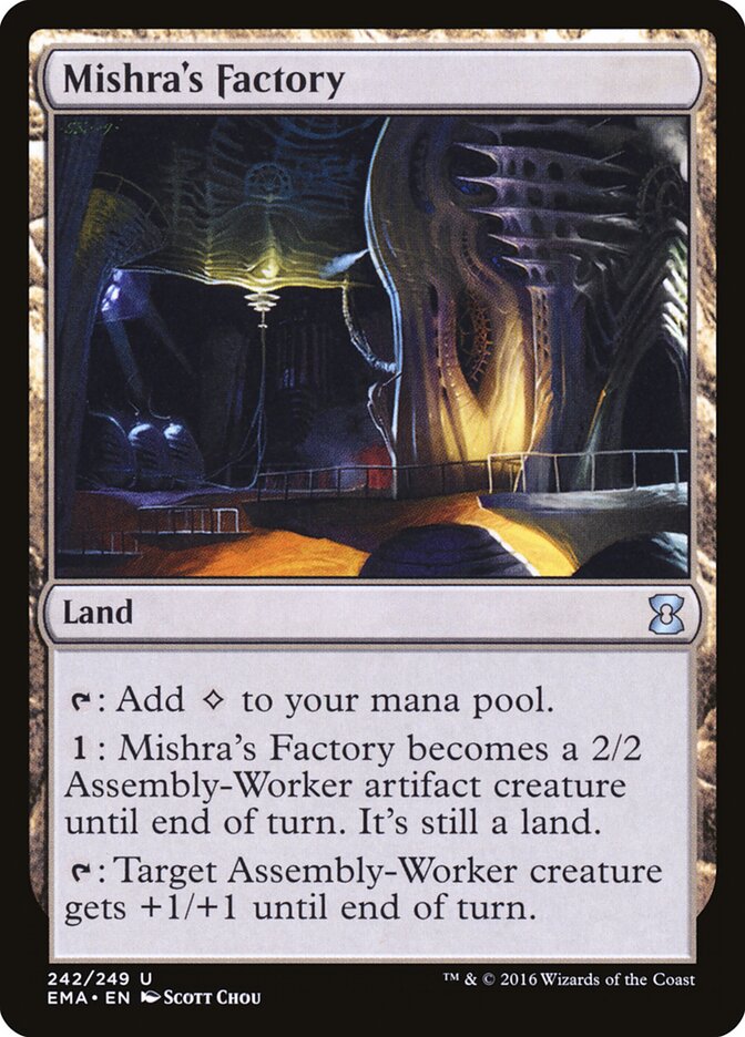 Mishra's Factory, Eternal Masters · 242/249