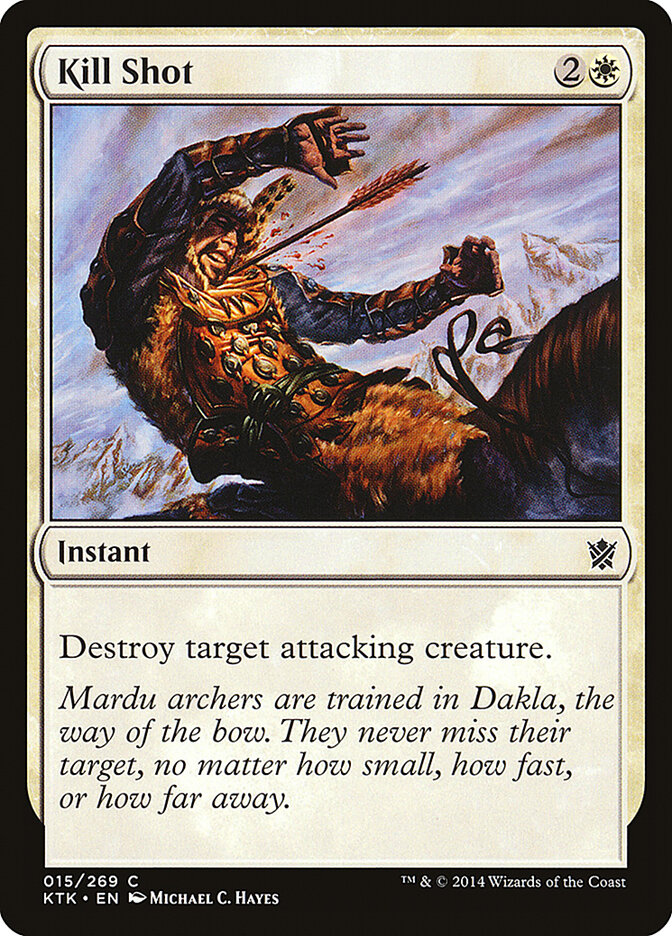 Kill Shot, Khans of Tarkir · 015/269