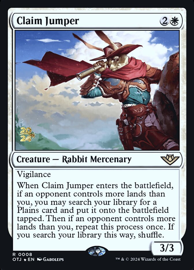 Claim Jumper, Outlaws of Thunder Junction Promos · 0008