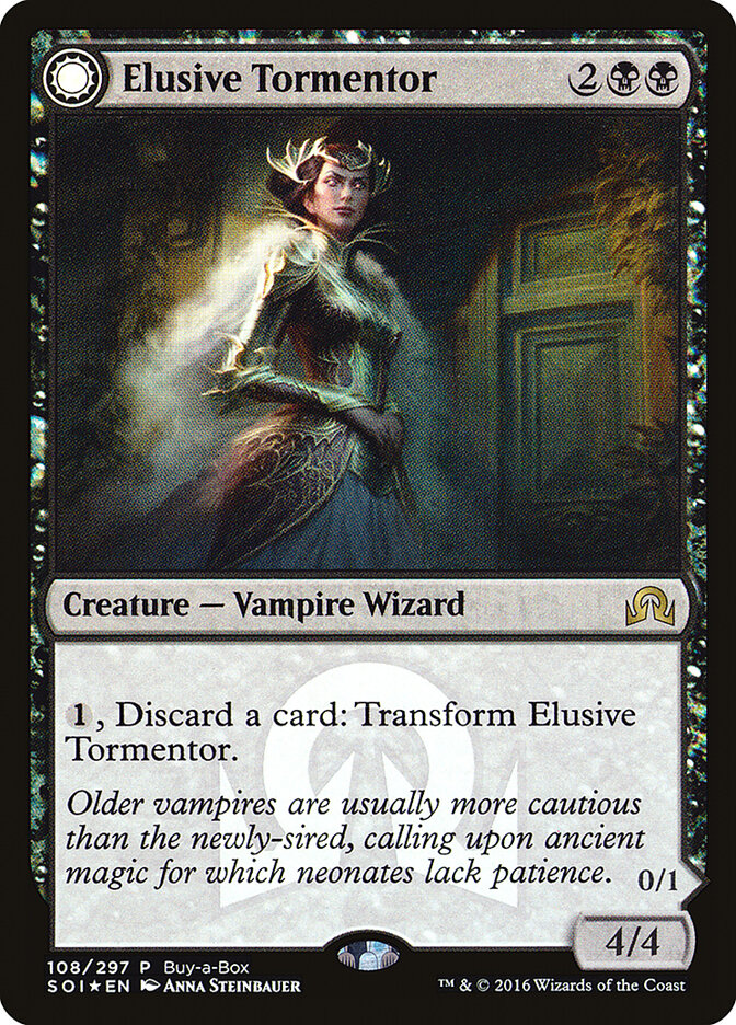 Elusive Tormentor // Insidious Mist, Shadows over Innistrad Promos · 108/297