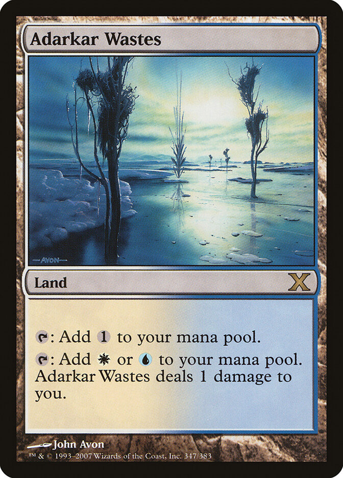Adarkar Wastes, Tenth Edition · 347/383