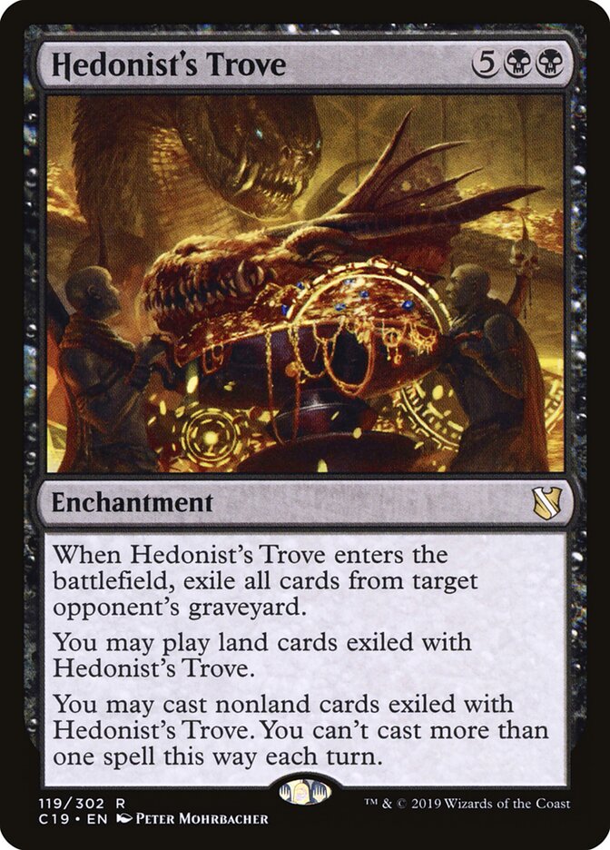 Hedonist's Trove, Commander 2019 · 119/302