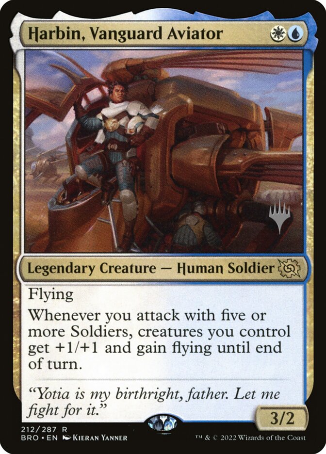Harbin, Vanguard Aviator, The Brothers' War Promos · 212/287